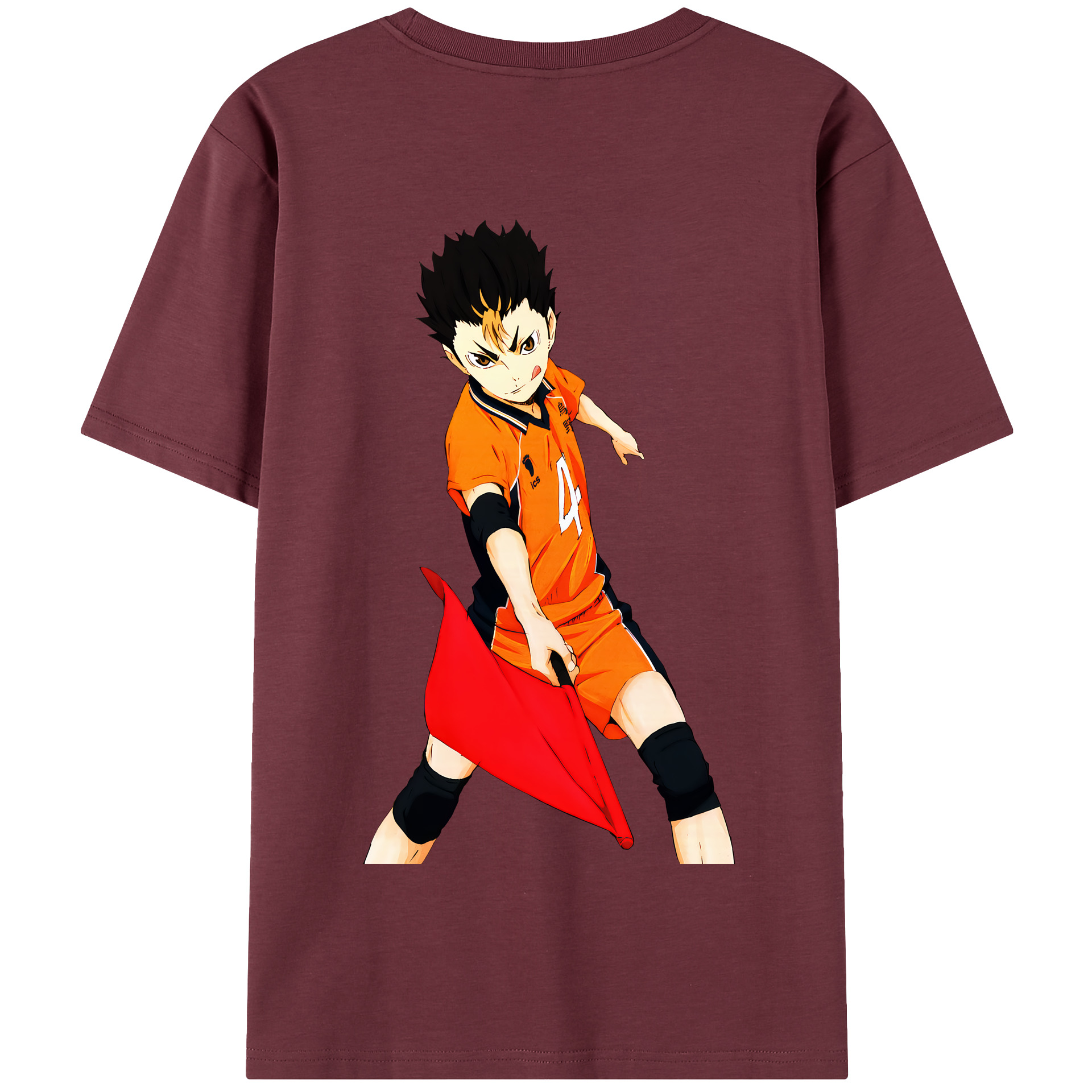 （画像用） ハイキュー!! Haikyu!! 綿100％半袖Tシャツ（背面プリント）
